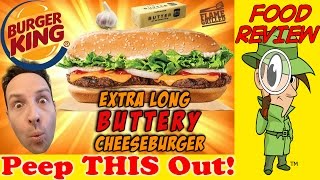 Download lagu Burger King® | Extra Long Buttery Cheeseburger Review! Peep THIS Out! mp3