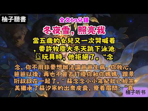 完结爽文：《冬夜雪，照亮我》全文已完结#言情#小說 #小說推薦 #有聲小説 #大女主 #爽文 #復仇#一口氣看完