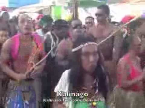 Kalinago & Sensay @ Carnival 2014 Opening, Roseau Dominica
