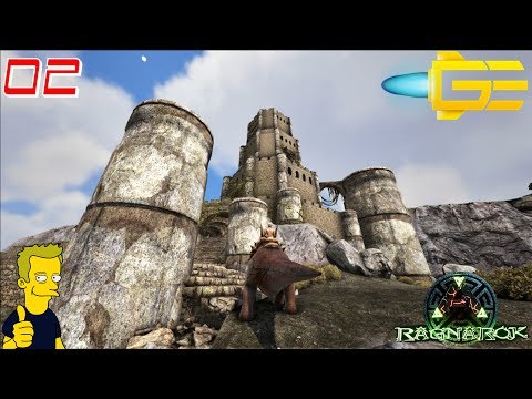 ARK: SURVIVAL EVOLVED RAGNAROK CASTLE ON THE HILL S1 E2