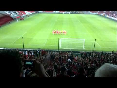 DVTK - Birkirkara meccs végi ünneplés