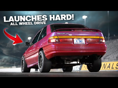 571hp K24-Swapped AWD Ford Escort