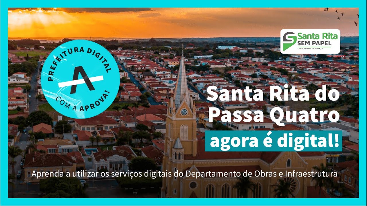 Prefeitura de Santa Rita do Passa Quatro/SP - Treinamento aos Requerentes | Aprova Digital