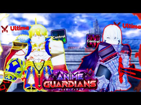 Evolving the New 0.01% *FATE* GILGAMESH & SABER Units in Anime Guardians...