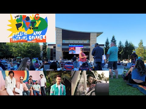 The Wrong Party Tour With Fitz & The Tantrums, Andy Grammer, & Breland @ Green Music Center 8/26/22