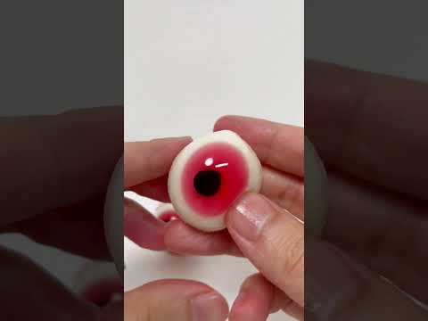 Red Eyeball Gummy Trolli Pop Eye #shorts