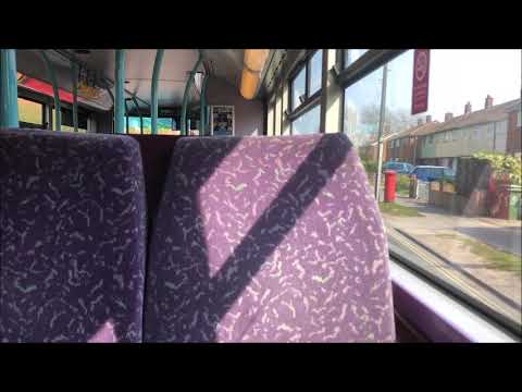 Hellfire Kickdowns! First Eastern Counties Transbus President Volvo B7TL 32213 LT52 WTW Route 8