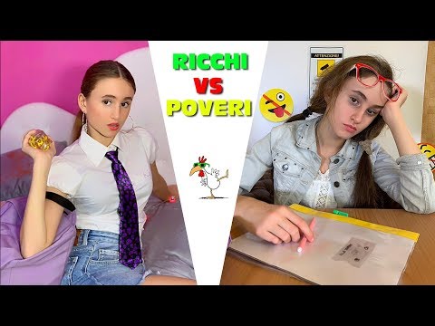 RICCHI vs POVERI A SCUOLA !!! 😜- by Charlotte M.