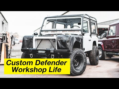 WHAT WE GOT UP TO WHEN THE LIGHTS FAILED IN OUR LAND ROVER WORKSHOP | MAHKER EP056