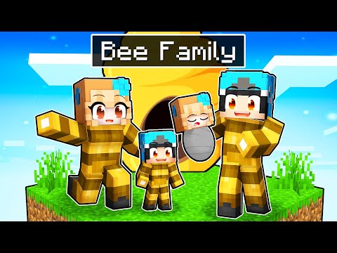 OMZ's Minecraft BEE FAMILY Parody Story!