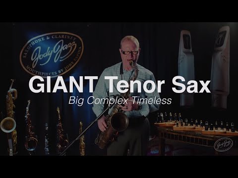 JodyJazz GIANT Tenor Saxophone Mouthpiece Demonstration by Jody Espina