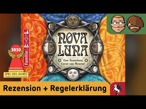 Nova Luna - Brettspiel - Review und Regelerklärung