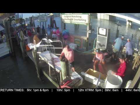 Madeira Beach - Hubbard's Marina Dock live cam