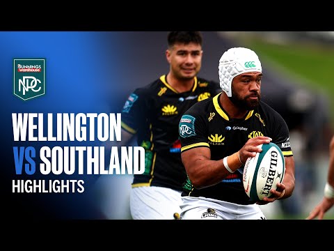 RD 8 HIGHLIGHTS | Wellington v Southland (Bunnings NPC 2025)