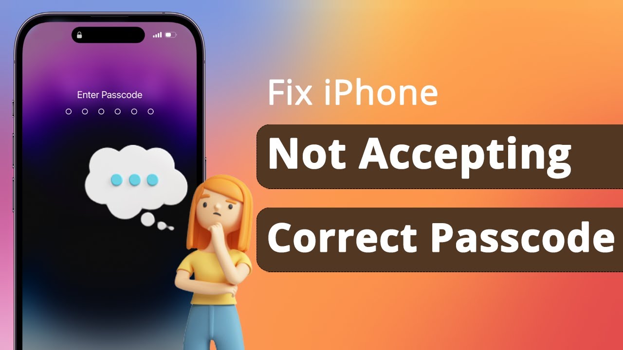 iPhone Not Accepting Correct Passcode? Fix 2025