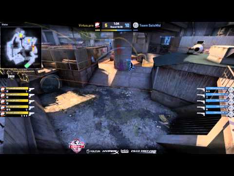 PGL Season1: TSM vs Virtus.pro (Overpass Game 3)