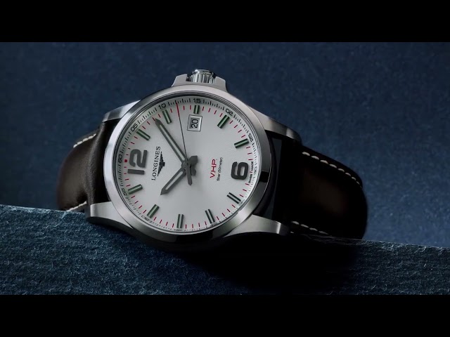 Vídeo relacionado con FOUUA Correa de Reloj para Longines 19mm 20mm 21mm Leather Patrón de Piel de Cocodrilo Correa de Reloj de Cuero Genuino con Correa Negra azul Para la Reemplazar la Para Longines Master Concas Classic