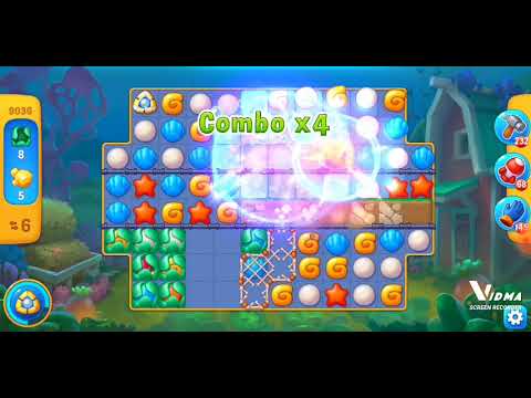 Fishdom. 9036 level no boosters and diamonds. 20 moves