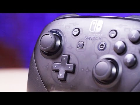 Nintendo Switch Pro Controller Unboxing Video