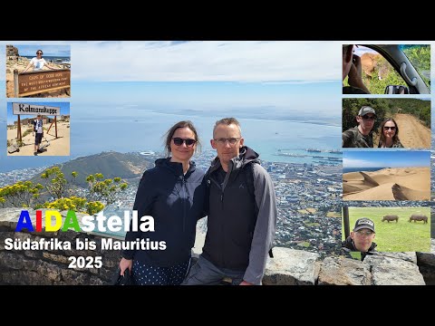 AIDAstella 2025 Südafrika, Namibia bis Mauritius