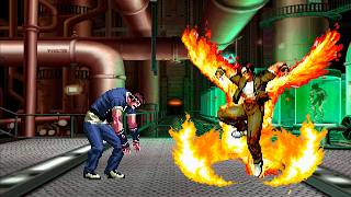Download lagu [KOF Mugen] Shingo Yabuki Team vs Kyo Kusanagi Team mp3