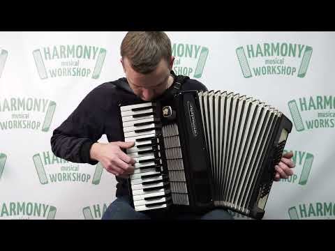 Weltmeister Stella Piano Accordion 80 Bass made in Germany Vintage Keyboard Piano Accordian