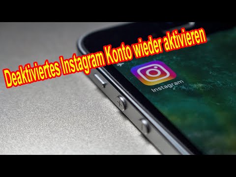 Deaktiviertes Instagram Konto wieder aktivieren - Deaktivierten Instagram Account wiederherstellen