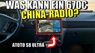 TEUER aber wirklich KRASS! Gestenerkennung und KI im RADIO!? Atoto S8 ULTRA (China Android Radio)