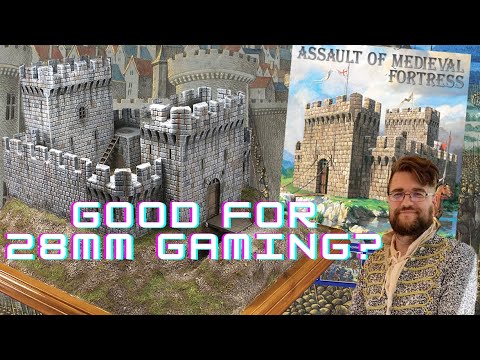Is this 1/72 scale Medieval Castle usable for 28mm wargaming? Lets find out!