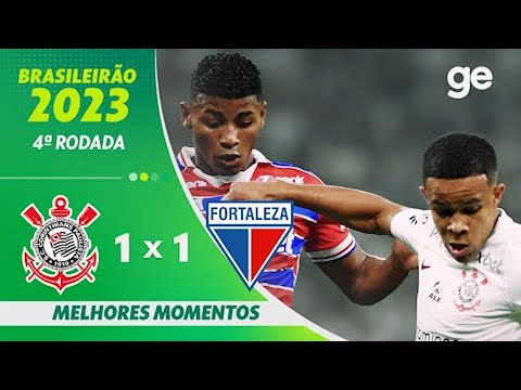 Gols e lances de Corinthians x Fortaleza