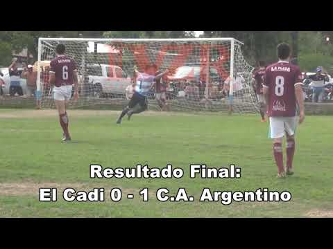SHOW DE GOLES - El Cadi 0 - 1 C.A. Argentino
