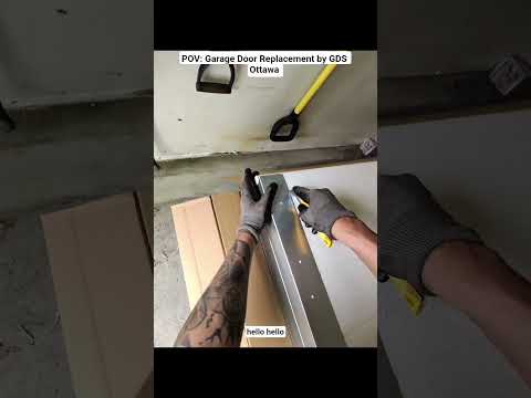 Garage door installation — GDS - Garage Doors & Openers Ottawa