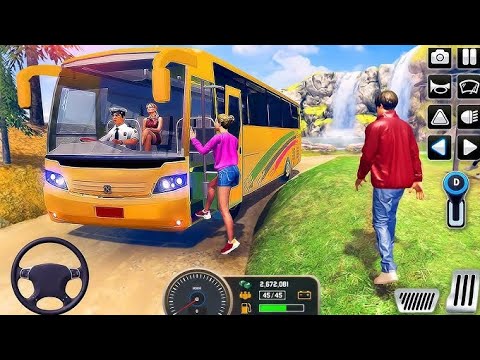 New Euro Coach Simulator 2026 - Offroad Real Bus Driving 3D - Bus Game Android Gameplay