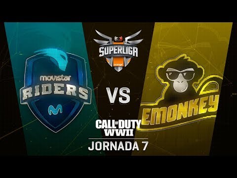 MOVISTAR RIDERS VS EMONKEYZ - SUPERLIGA ORANGE COD - JORNADA 7 - #SuperligaOrangeCOD7