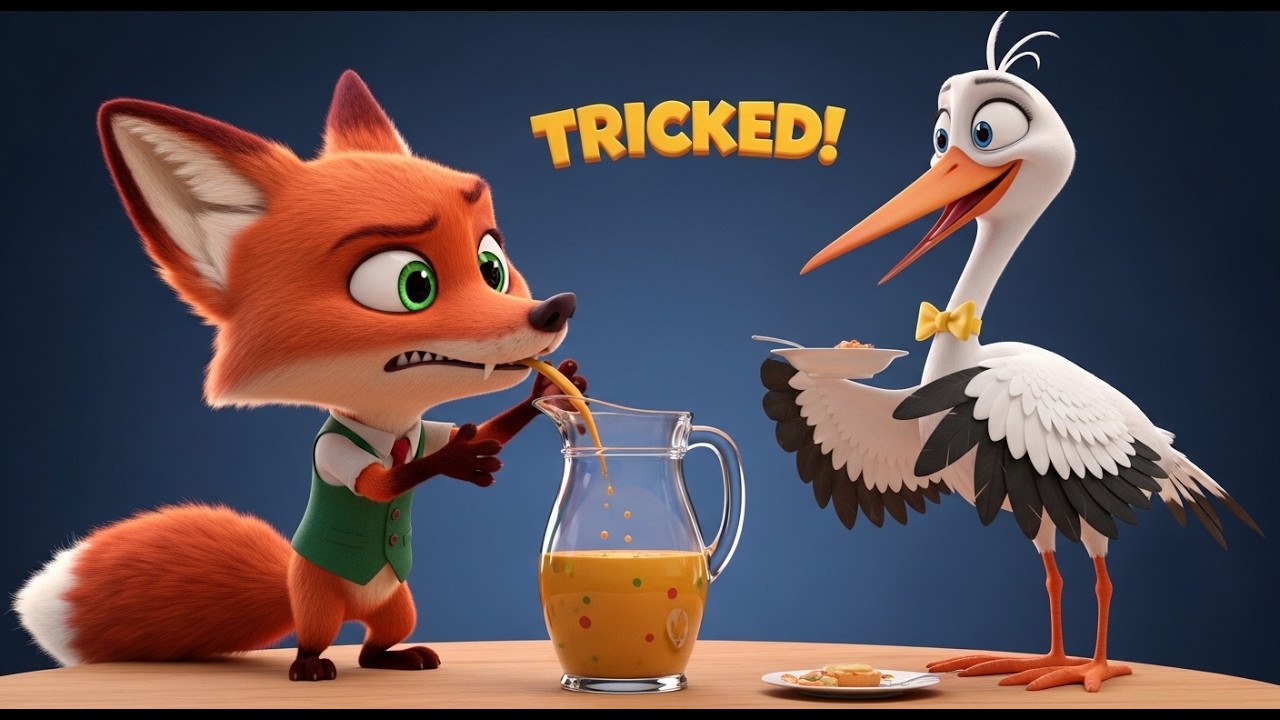 The Fox and the Stork 🦊 | Best Fairy Tales 2026 | Bedtime Stories in English