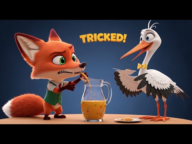 The Fox and the Stork 🦊 | Best Fairy Tales 2026 | Bedtime Stories in English SDDEFAULT Thumbnail