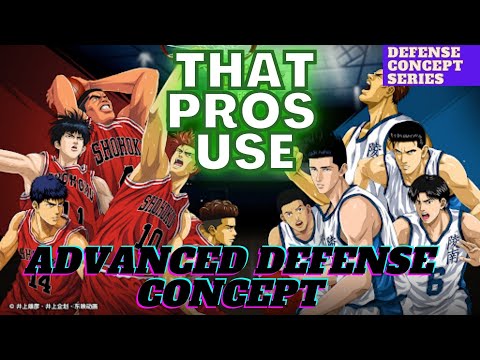 [Slam Dunk Mobile] The Defense Concept That The Pros Use | Another Level Of Defense | Details