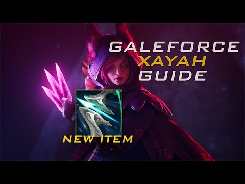 (Outdated) GALEFORCE XAYAH GUIDE BUILDS, COMBO IN 2 MINUTES - League of Legends (Patch 11.1)