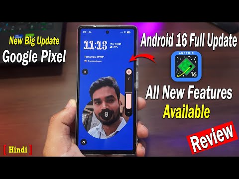 Android 16 All New Features Added in Pixel 6a | Full Review Sep' 25  New Update in Pixel Mobile