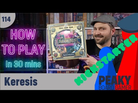 How to play Keresis : Quest for the Elements (KICKSTARTER launch 3/5/22) - Full Final Rules