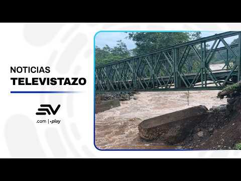 Las últimas lluvias provocaron estragos en red vial de La Maná  | Noticias Televistazo | Ecuavisa