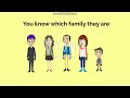 A Few Families That I Made In Vyond