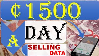 How to sell data bundle in Ghana (¢1500 everyday)