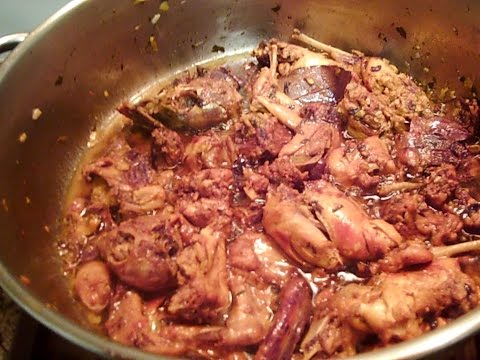 conejo de campo al ajillo a  estilo pueblo