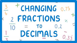 How to Convert Fractions to Decimals (Proportions Part 2/6) #14