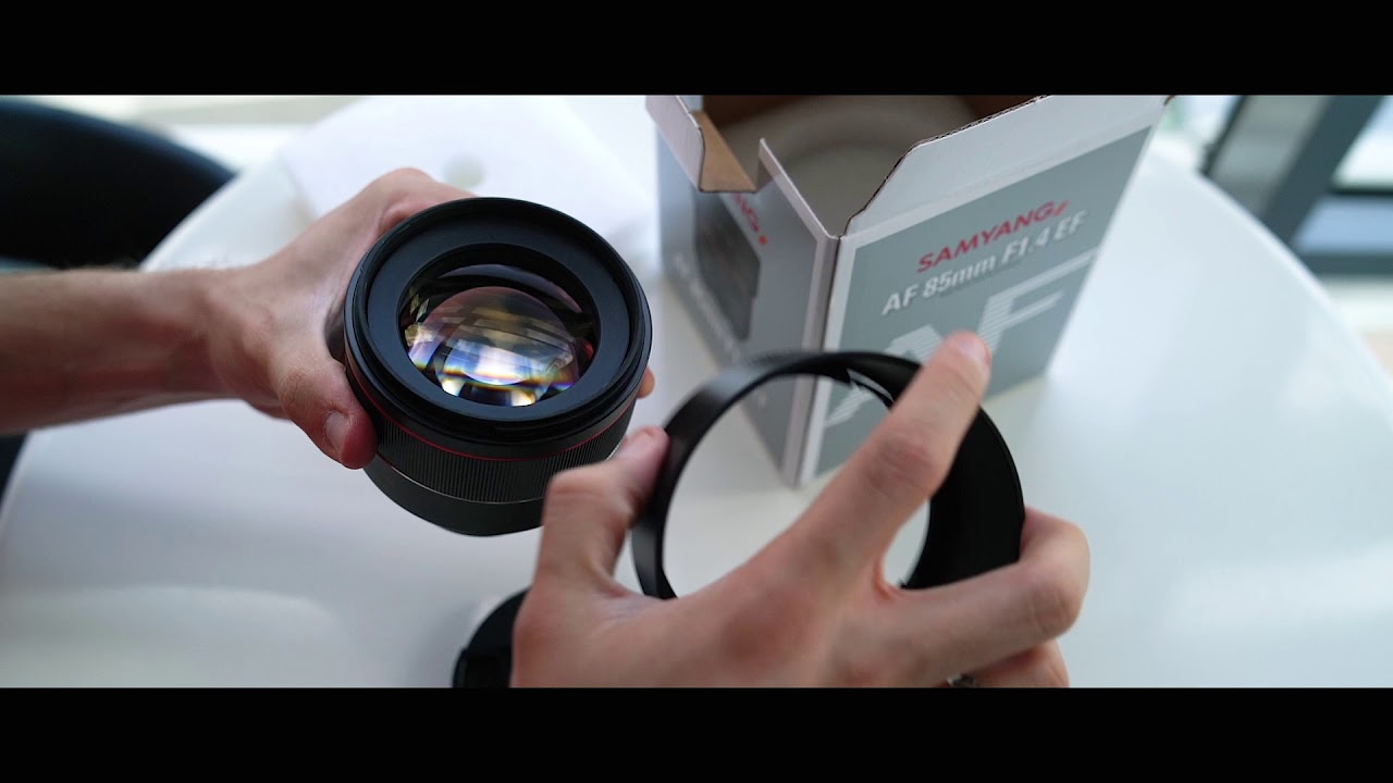 YouTube video - SAMYANG 85 mm f/1,4 AF EF