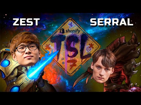 Zest vs. Serral на TSL7! l SKillous & gL1de l StarCraft ll