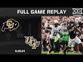 Colorado Vs UCF 9 28 24 Full Game Replay Big 12 Football
