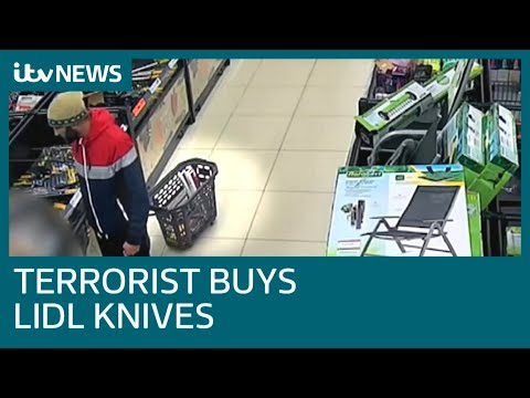 London Bridge terrorist shopped at Lidl for knives before horrifying attack| ITV News