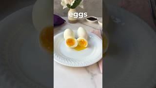 Soft boiled eggs that peel PERFECTLY every time #carnivorediet